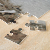 Script Love Custom Family Name Weddenschap Bride G Legpuzzel (Zijkant)