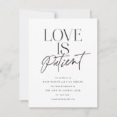 Script Love Huwelijk Uitgesteld Nieuwe Datum Save The Date (Voorkant)
