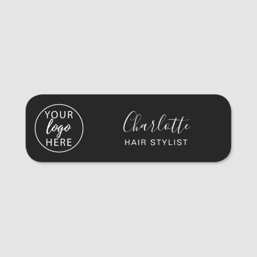 Script Magnetic Company Naambadge Medewerker Naamplaatje (Voorkant)