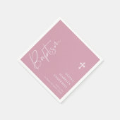 Script Meisjes Doop Servet (Hoek)