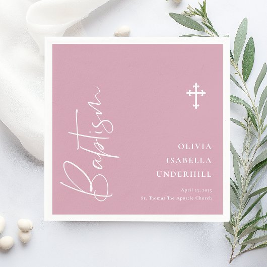 Script Meisjes Doop Servet