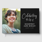 Script Memorial Photo & Message Sympathy  Gastenboek (Voorkant)