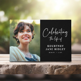 Script Memorial Photo & Message Sympathy  Gastenboek