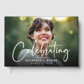 Script Memorial Photo & Message Sympathy  Gastenboek (Voorkant)