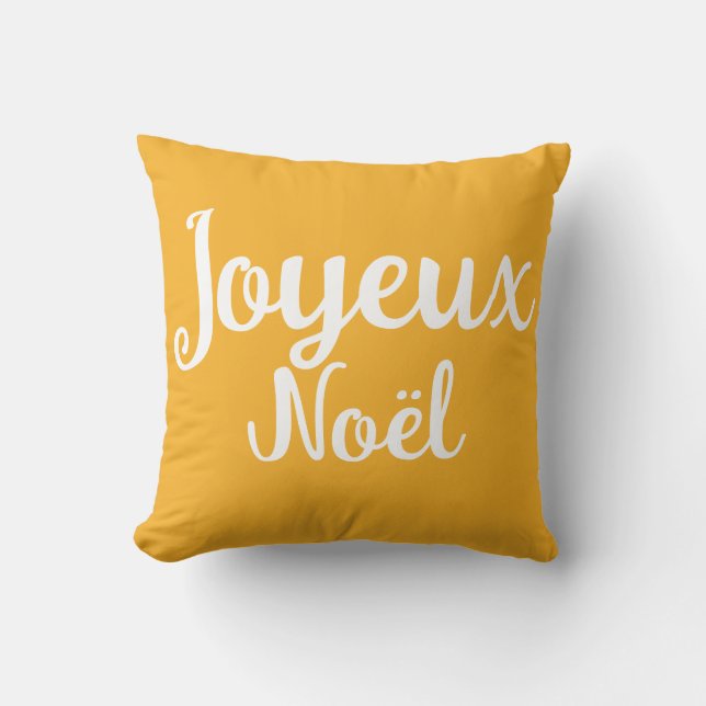 Script  Merry Christmas  Kussen (Voorkant)