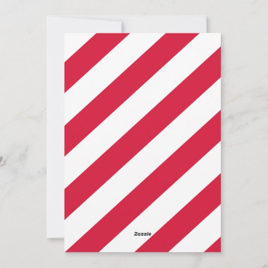 Script Merry Fun Bold Holiday Kaart (Achterkant)