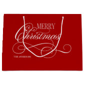 Script Merry Kerstfeestdag Groot Cadeauzakje (Voorkant)