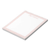 Script Mini gespikkelde Zalm Notitieblok (Linkerzijde)