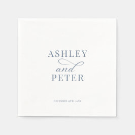 Script Minimalist Classic Wedding Servet