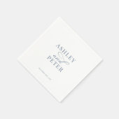 Script Minimalist Classic Wedding Servet (Hoek)