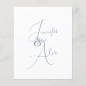 Script Minimalist Photo Collage Thank You Cards (Voorkant)