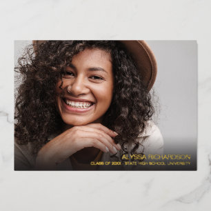 Script Mod Foto Folie Afstudeer Uitnodiging