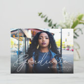 Script Mod Foto Verjaardagsfeest Kaart (Staand voorkant)