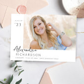 Script Mod Naam Foto Afstudeeraankondiging 3 Kaart