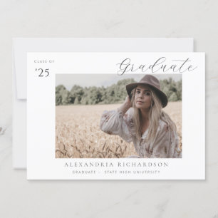 Script Mod Naam Foto Afstudeeraankondiging 4 Kaart