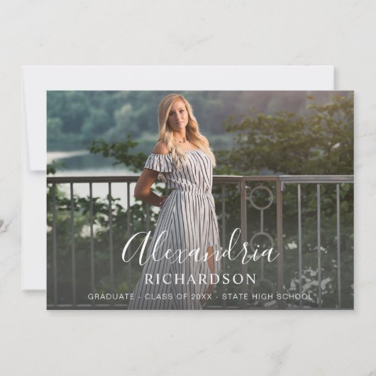 Script Mod Name Photo Afstuderen - LGR Name Kaart (Voorkant)