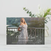 Script Mod Name Photo Afstuderen - LGR Name Kaart (Staand voorkant)