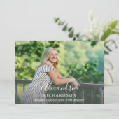 Script Mod Name Photo Graduparty Kaart (Staand voorkant)