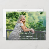 Script Mod Name Photo Graduparty Kaart (Voorkant / Achterkant)