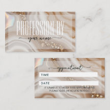 Script Modern Neutraal beige en goud