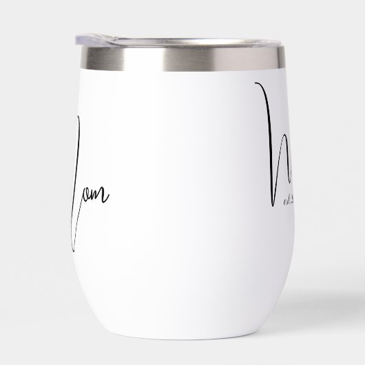 Script Mom Established New Mom Gift (Rechts)