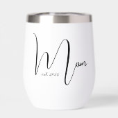 Script Mom Established New Mom Gift (Achterkant)