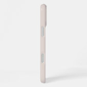Script Monogram Blush Roze Moderne Chic Handtekeni iPhone Hoesje (Rechterkant)