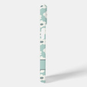 Script Monogram Boho Groen Wit Grijs Bloem Case-Mate iPhone Case (Achterkant / Rechts)