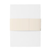 Script Monogram Boho Wildflower Bruiloft Uitnodigingen Wikkel (Achterkant Voorbeeld)