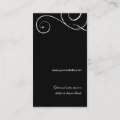  Script Monogram C Visitekaartje (Achterkant)