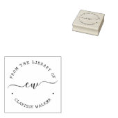 Script Monogram Uit de Bibliotheek Van  Rubberstempel (Gestempeld)