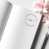 Script Monogram Uit de Bibliotheek Van  Rubberstempel