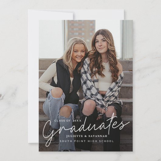 Script Multiple Graduates-Afstuderen Kaart (Voorkant)