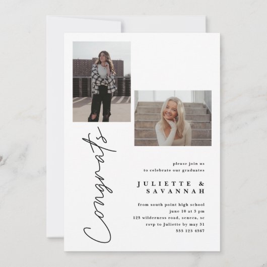 Script Multiple Graduates-Afstuderen Kaart (Achterkant)