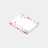 Script Naam Waterverfrozen Post-it® Notes (Schuin)