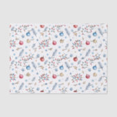 Script Name 3 Sheets Tissue Paper Whimsy Christmas Tissuepapier (Voorkant)