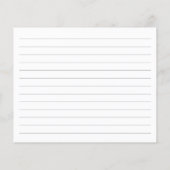 Script Name Gold Monogram Recipcard (Achterkant)