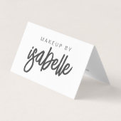 Script Name Make-up Artist Visitekaartje (Voorkant)