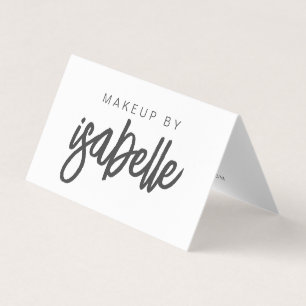 Script Name Make-up Artist Visitekaartje