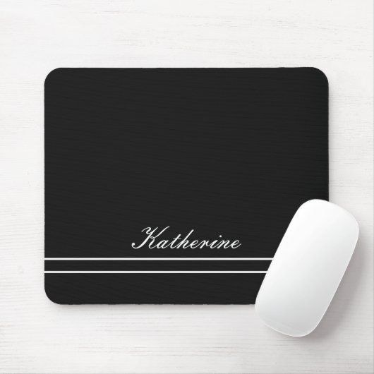 Script Name Minimalist Midnight Back Muismat (Met muis)