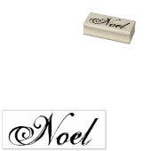 Script Noel Christmas Sentiment Rubber Art Stamp Rubberstempel (Gestempeld)