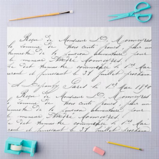 Script-ontkoppelpapier Tissuepapier (Craft)