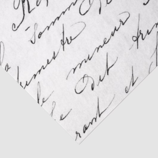 Script-ontkoppelpapier Tissuepapier (Detail)