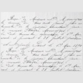 Script-ontkoppelpapier Tissuepapier (Voorkant)