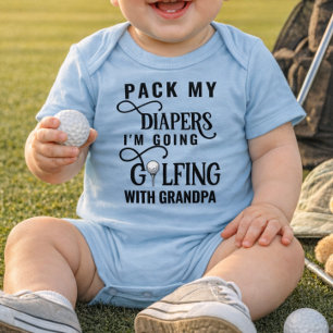 Script Opa's Golfvriendje Baby Body Romper
