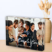 Script Overlay Gepersonaliseerd Beste paar ooit Fotoblokken