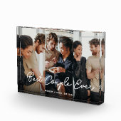 Script Overlay Gepersonaliseerd Beste paar ooit Fotoblokken (Rechts)