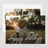 Script Overlay Vakantiefoto Feestdagenkaart (Voorkant / Achterkant)