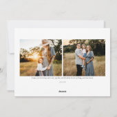Script Overlay Vakantiefoto Feestdagenkaart (Achterkant)