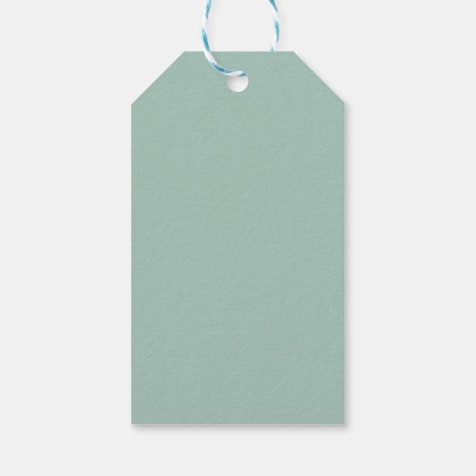  Script Pastel Prettige feestdagen gepersonaliseer Cadeaulabel (Achterkant)